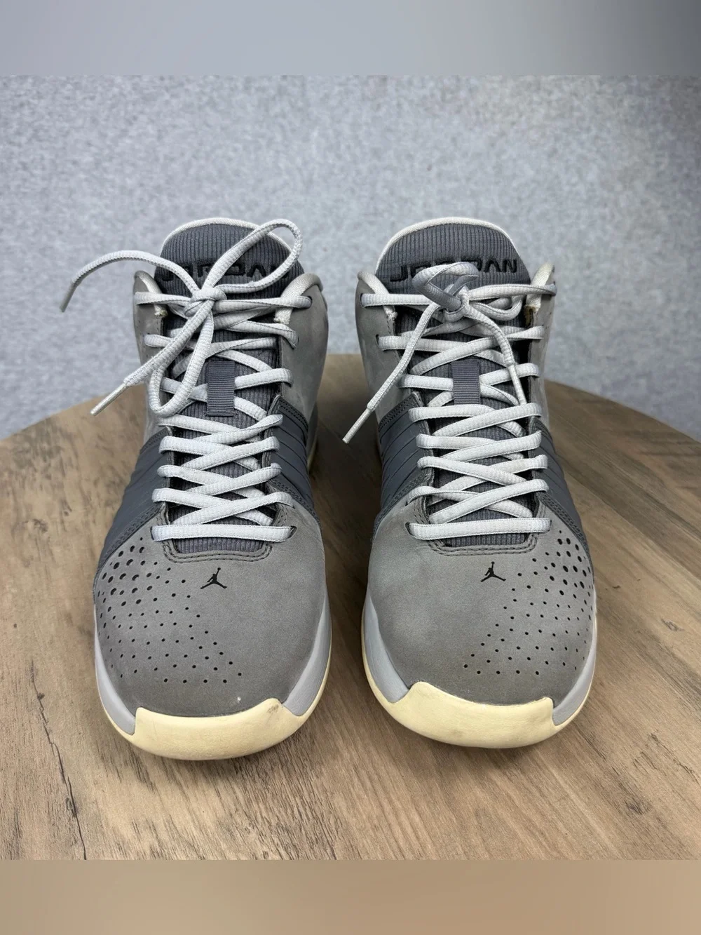 Air Jordan 5 AM Gray Basketball Shoes Sneakers 807546-003 Men’s Size 9.5